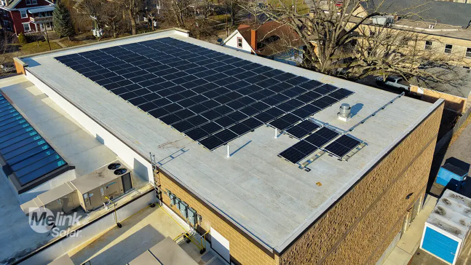 New City Presbyterian Church's solar array, designed and installed by Melink Solar